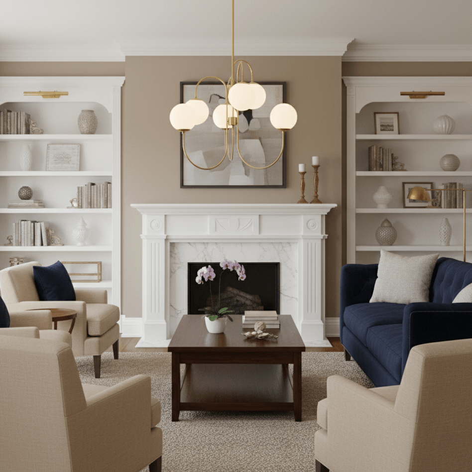 Halo Globe Chandelier