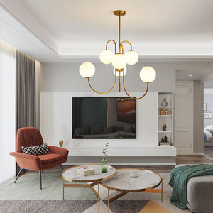 Halo Globe Chandelier