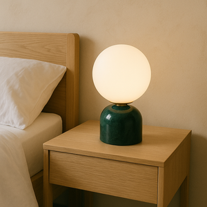 Marble Globe Lamp