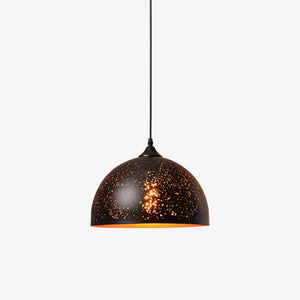 Perforated Ember Pendant