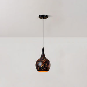 Perforated Ember Pendant
