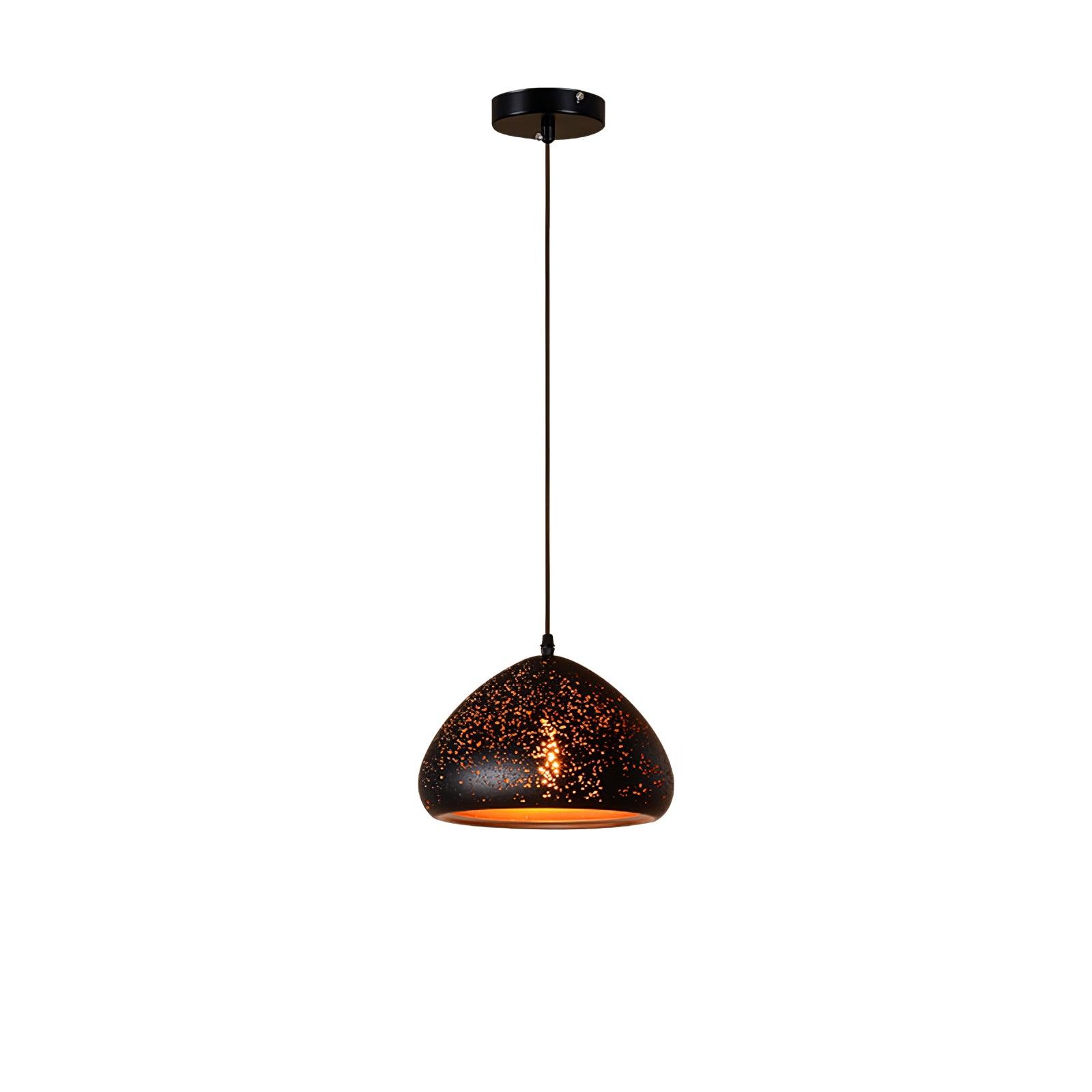Perforated Ember Pendant