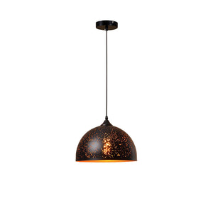 Perforated Ember Pendant