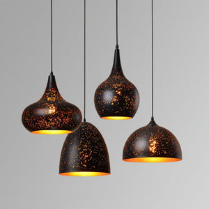 Perforated Ember Pendant