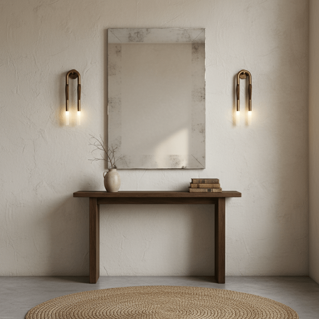 Sculpted Arc Sconce