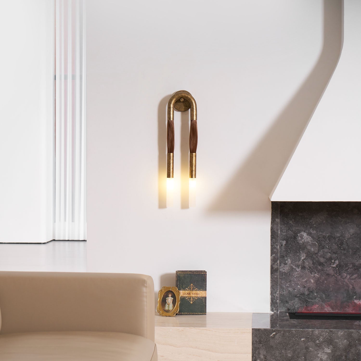Sculpted Arc Sconce