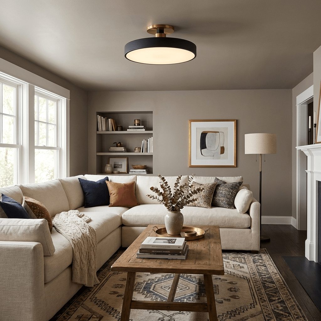 Aura Flush Mount Light