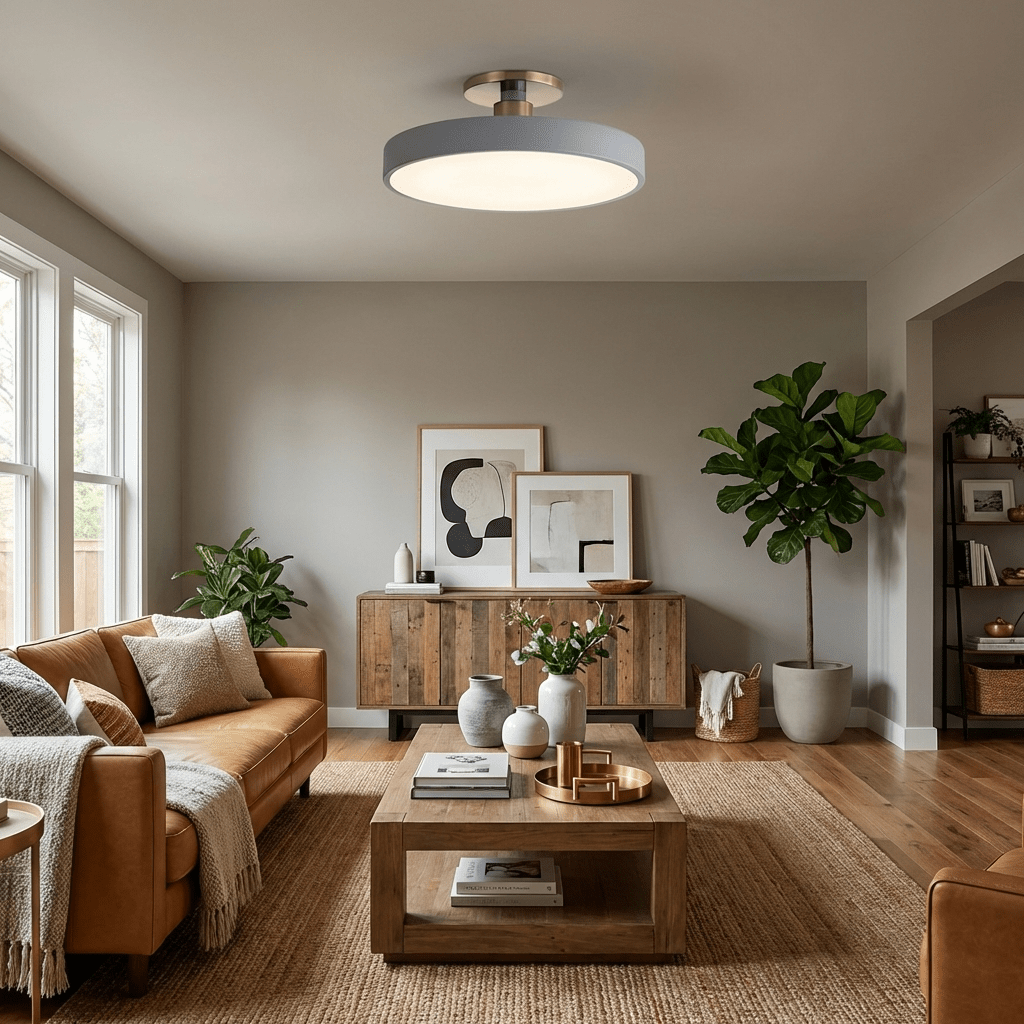 Aura Flush Mount Light