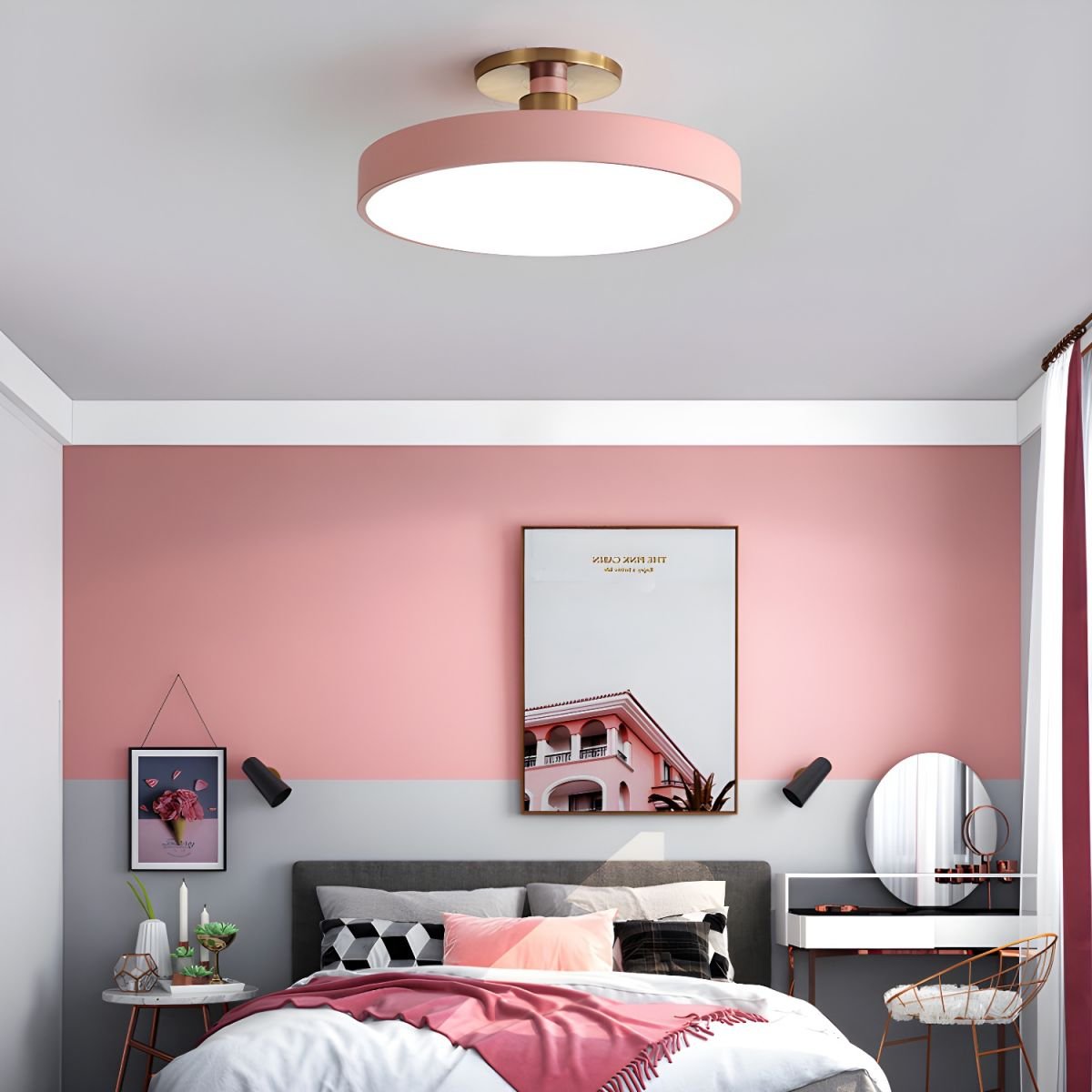 Aura Flush Mount Light