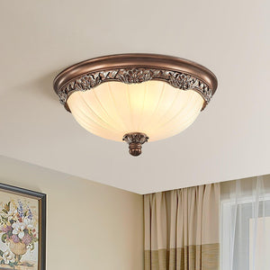 Bronze Glow Flush Light
