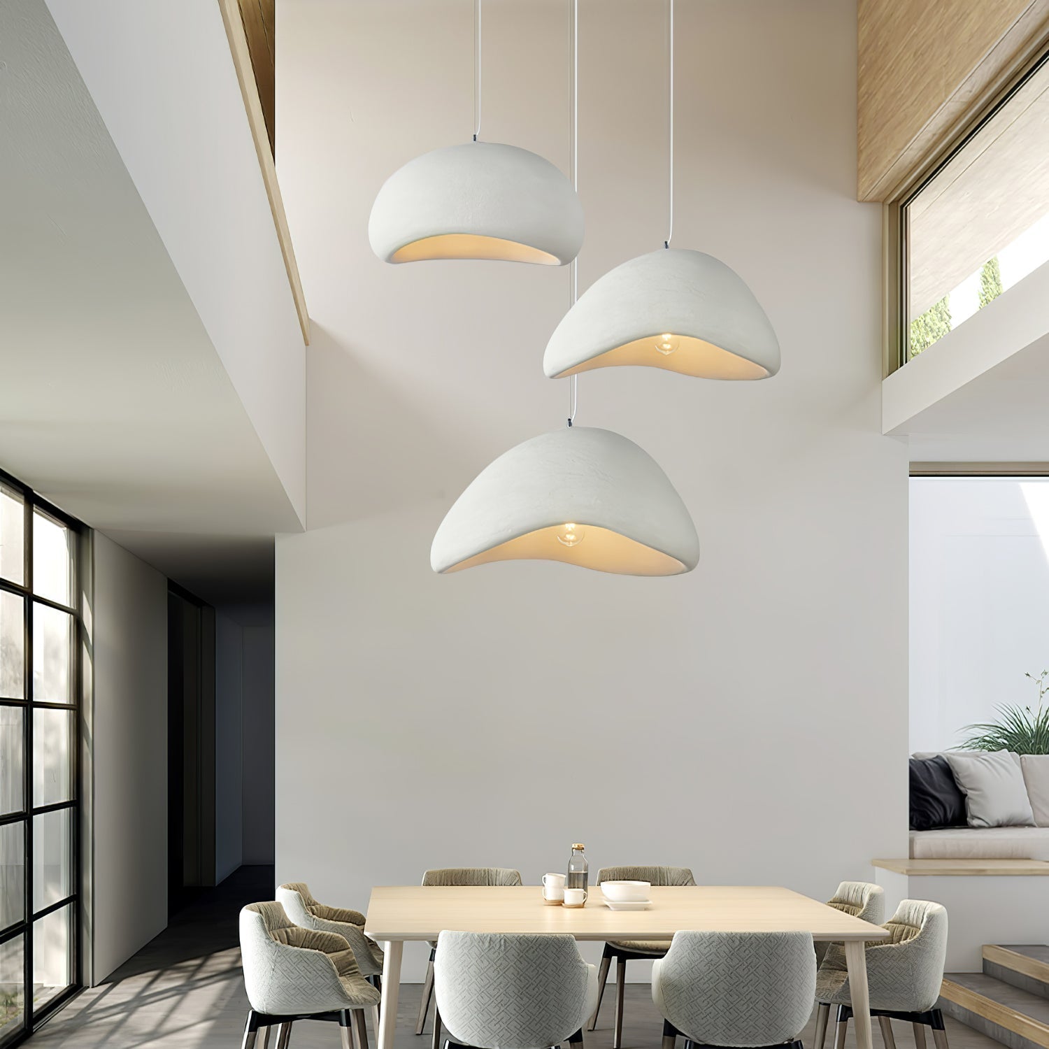 Crescent Floating Pendant