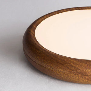 Walnut Grain Flush Light