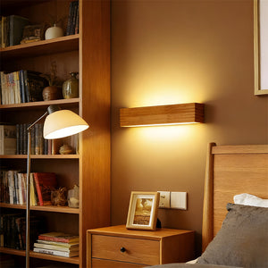 Floating Wood Sconce