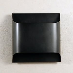 Curved Brass Sconce