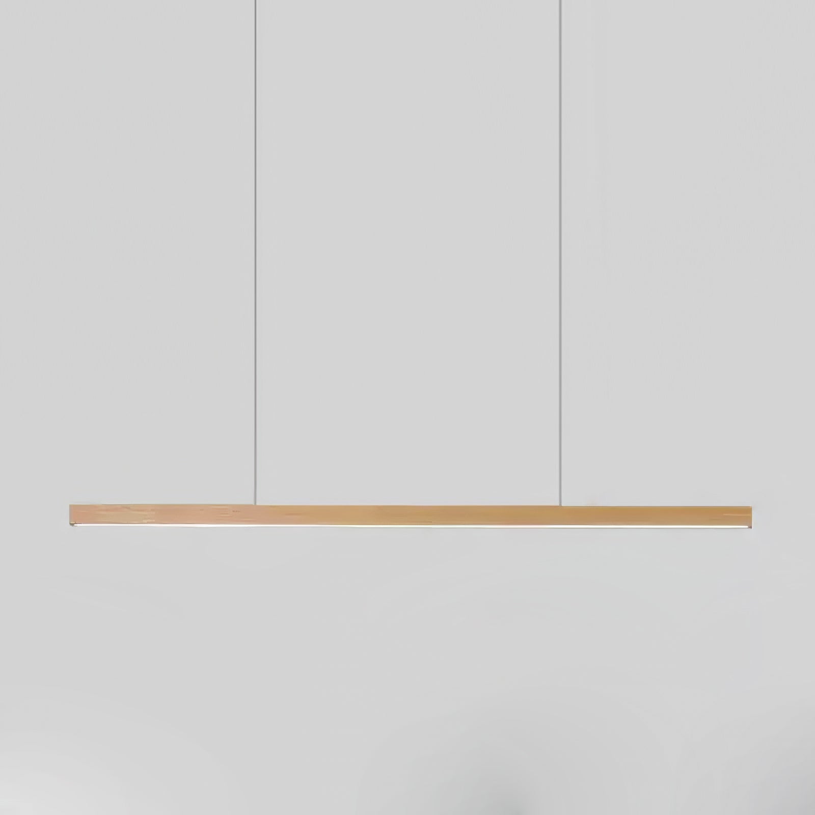 Linear Timber Pendant