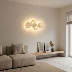 Lotus Bloom Wall Sconce