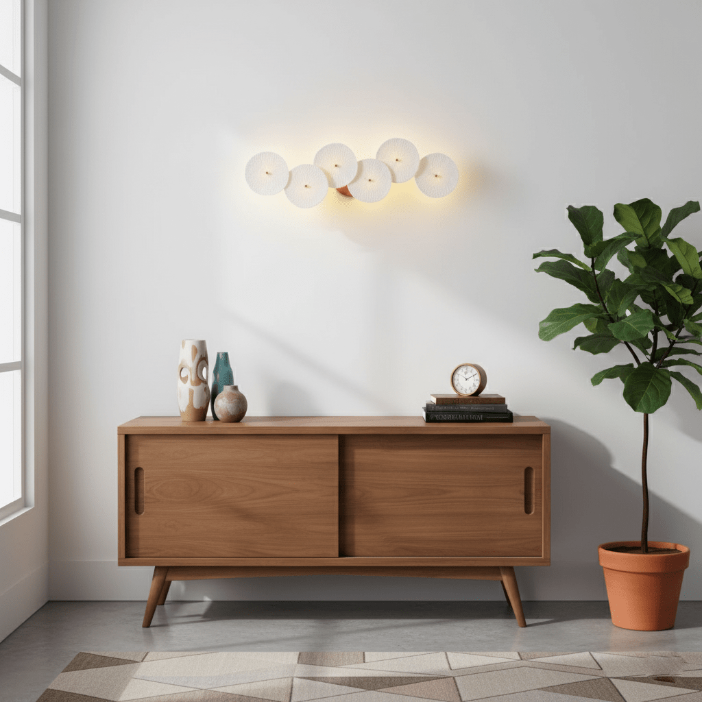 Lotus Bloom Wall Sconce