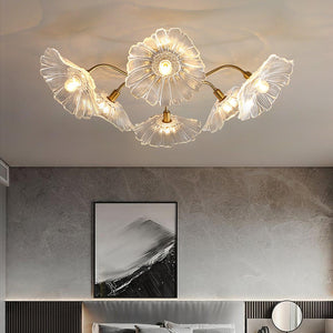 Lotus Bloom Ceiling Light
