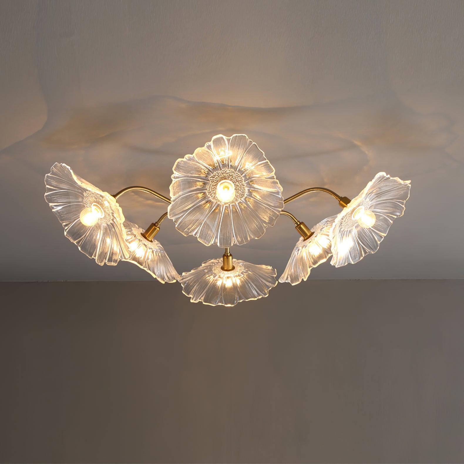 Lotus Bloom Ceiling Light