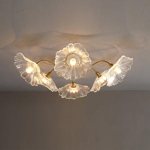 Lotus Bloom Ceiling Light