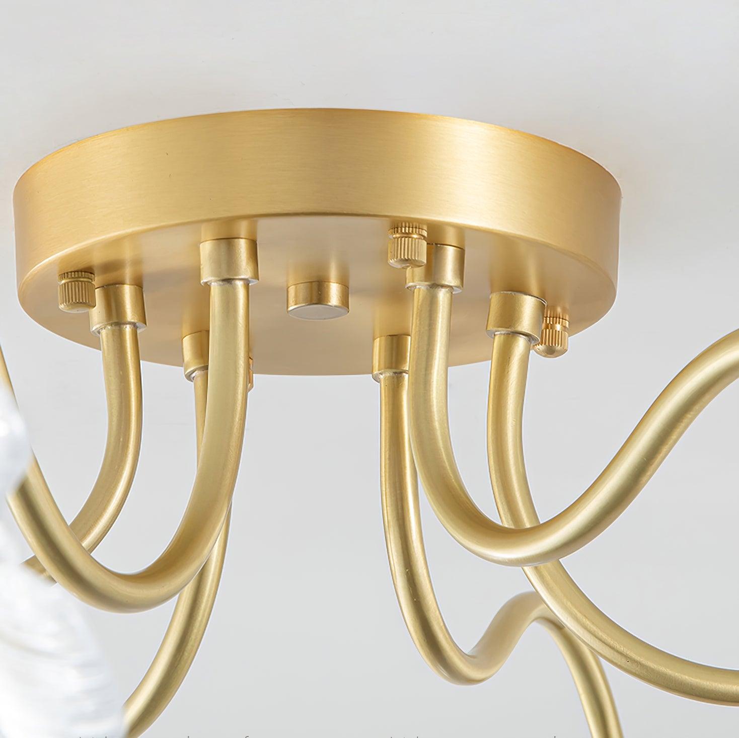 Lotus Bloom Ceiling Light
