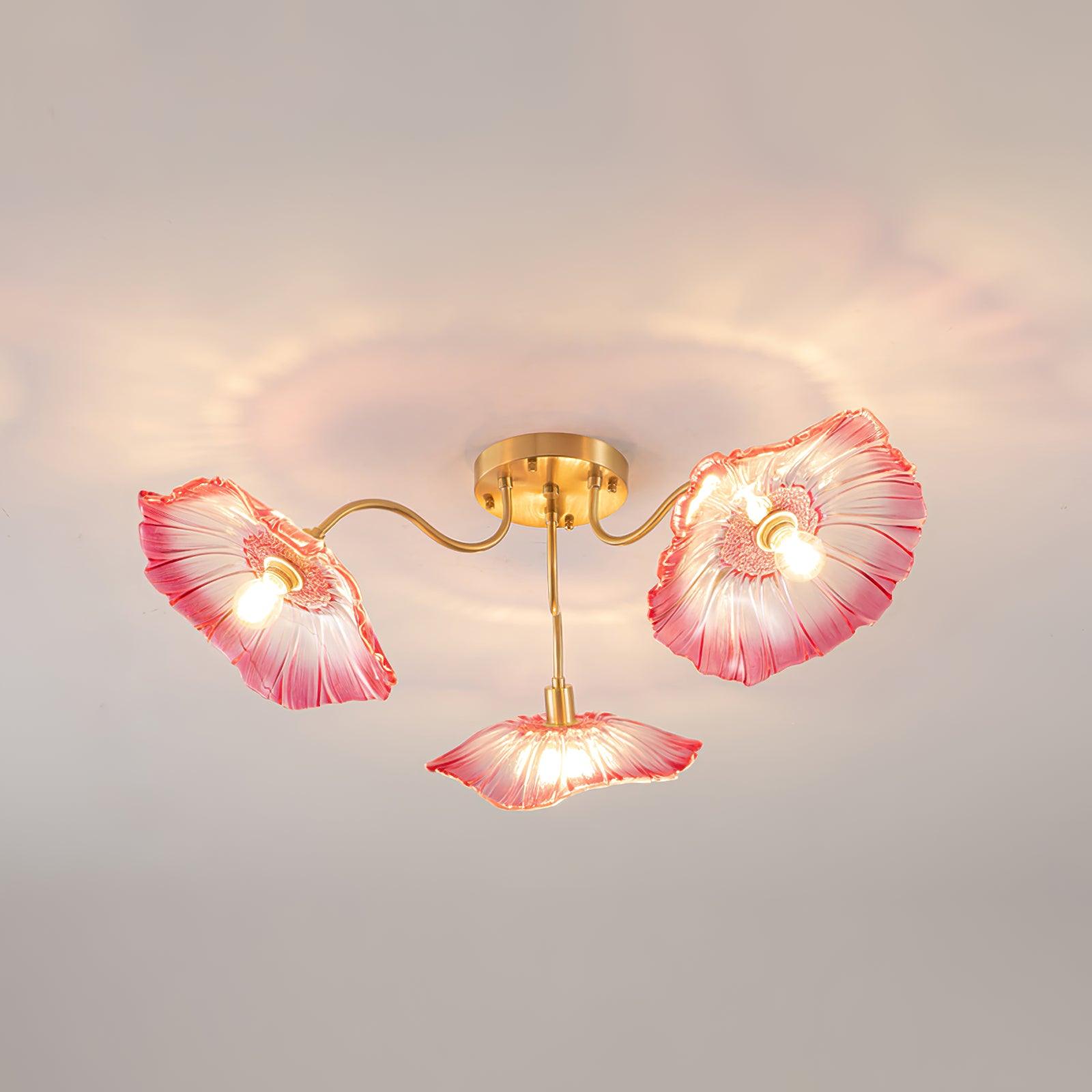 Lotus Bloom Ceiling Light