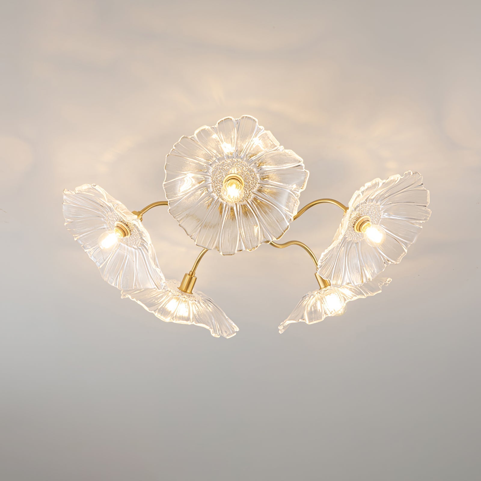 Lotus Bloom Ceiling Light