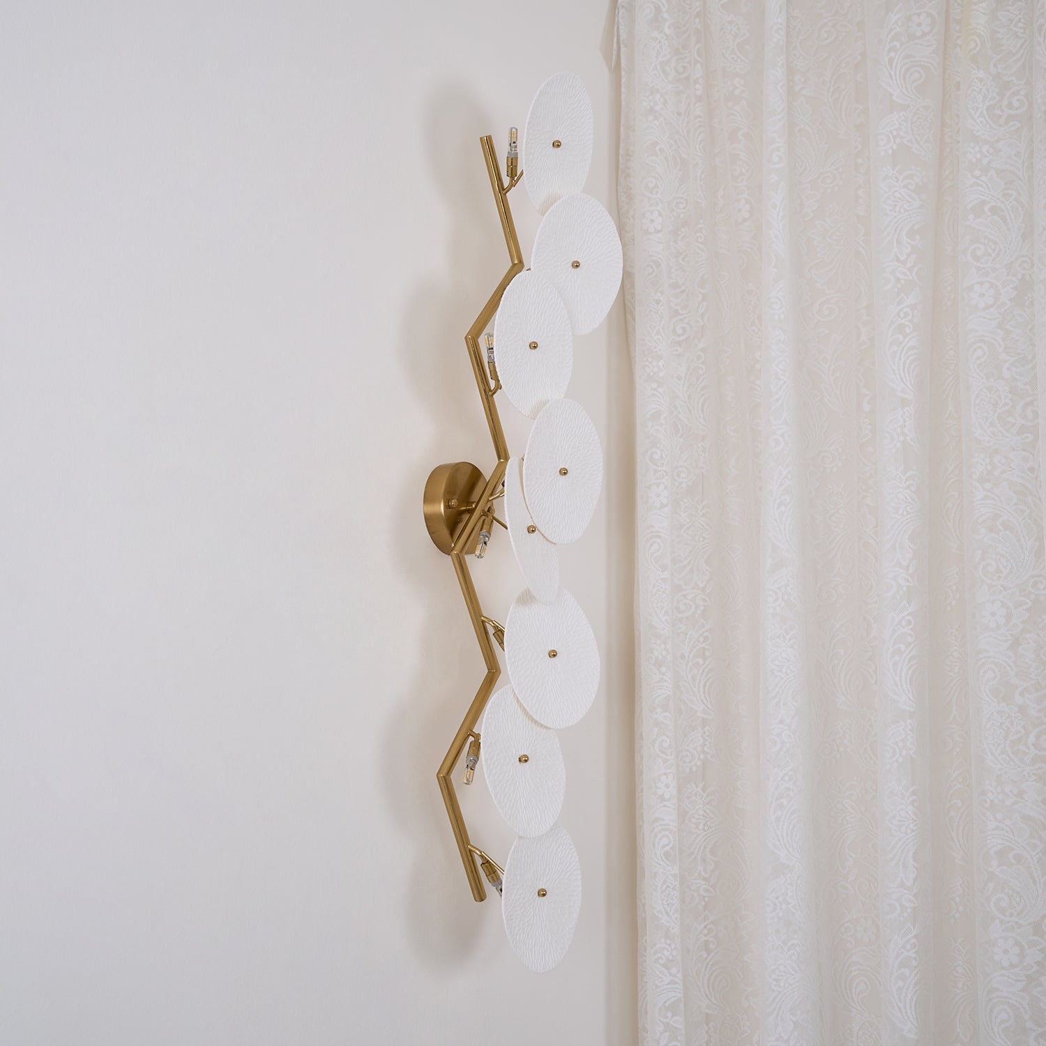 Lotus Bloom Wall Sconce