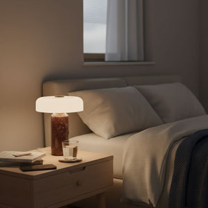 Marble Cylinder Lamp