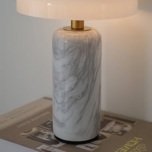 Marble Cylinder Lamp