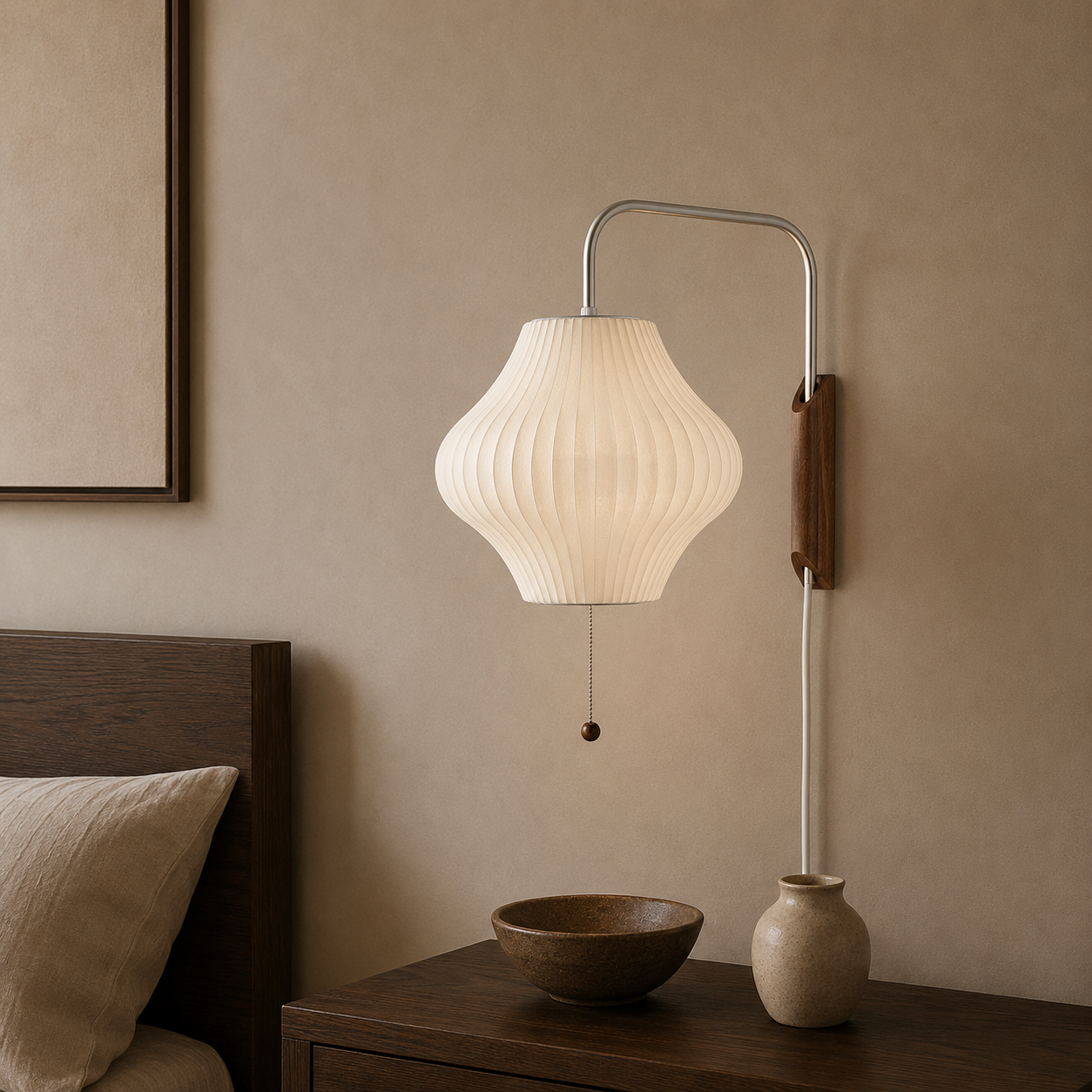 Sculpted Arc Wall Sconce