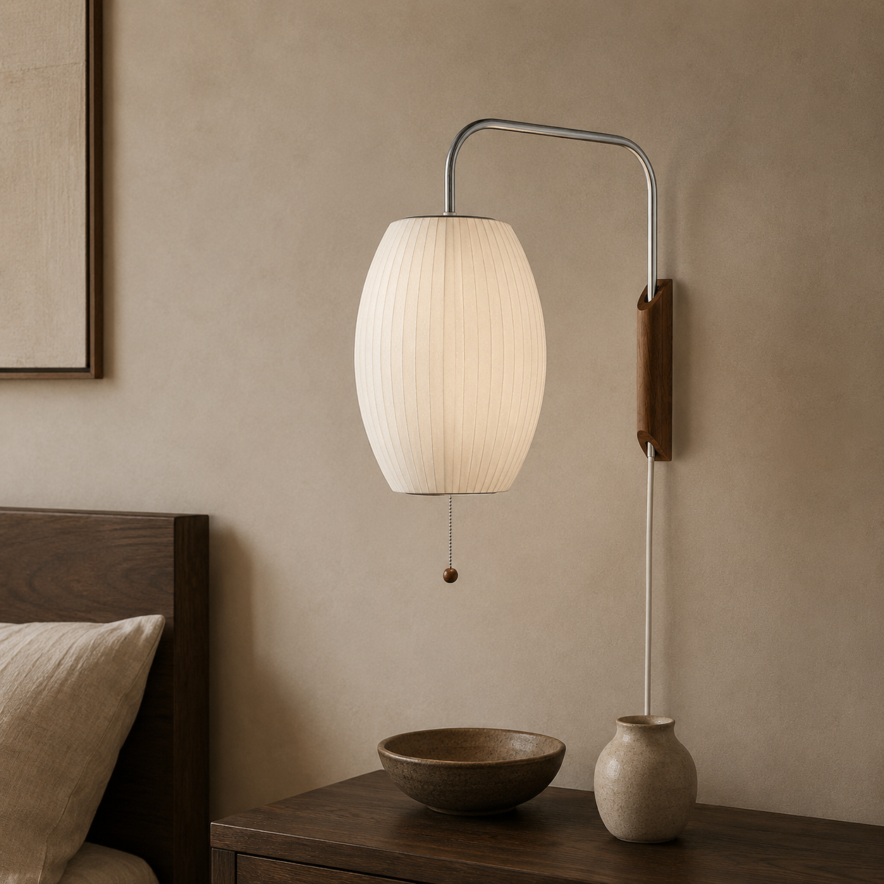 Sculpted Arc Wall Sconce