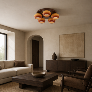 Amber Cluster Ceiling Light