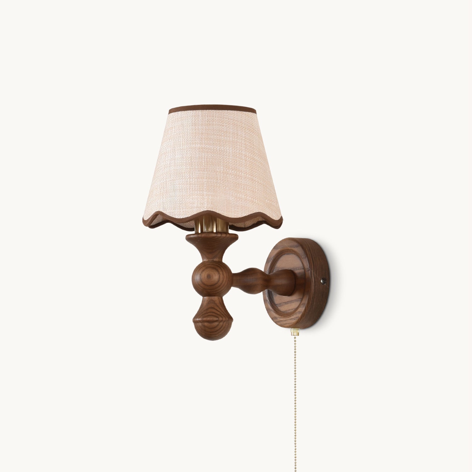 Scalloped Shade Wall Sconce
