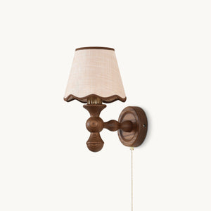 Scalloped Shade Wall Sconce