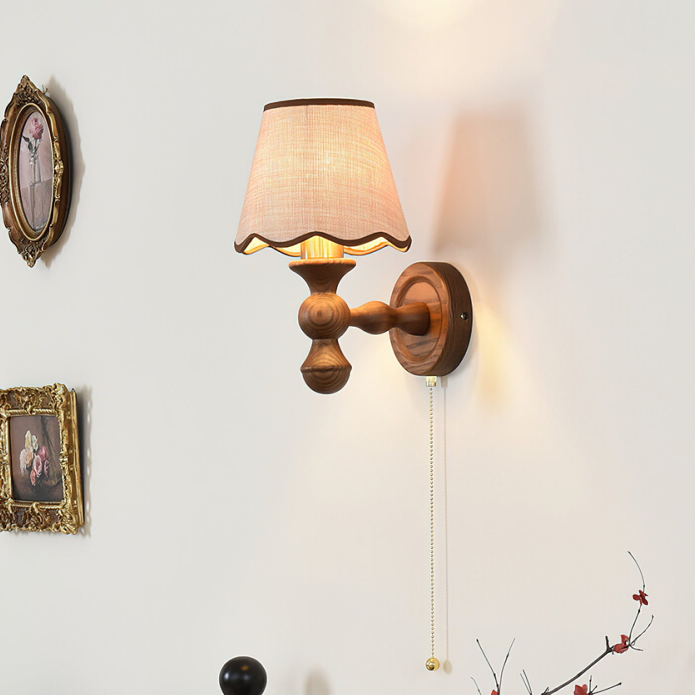 Scalloped Shade Wall Sconce