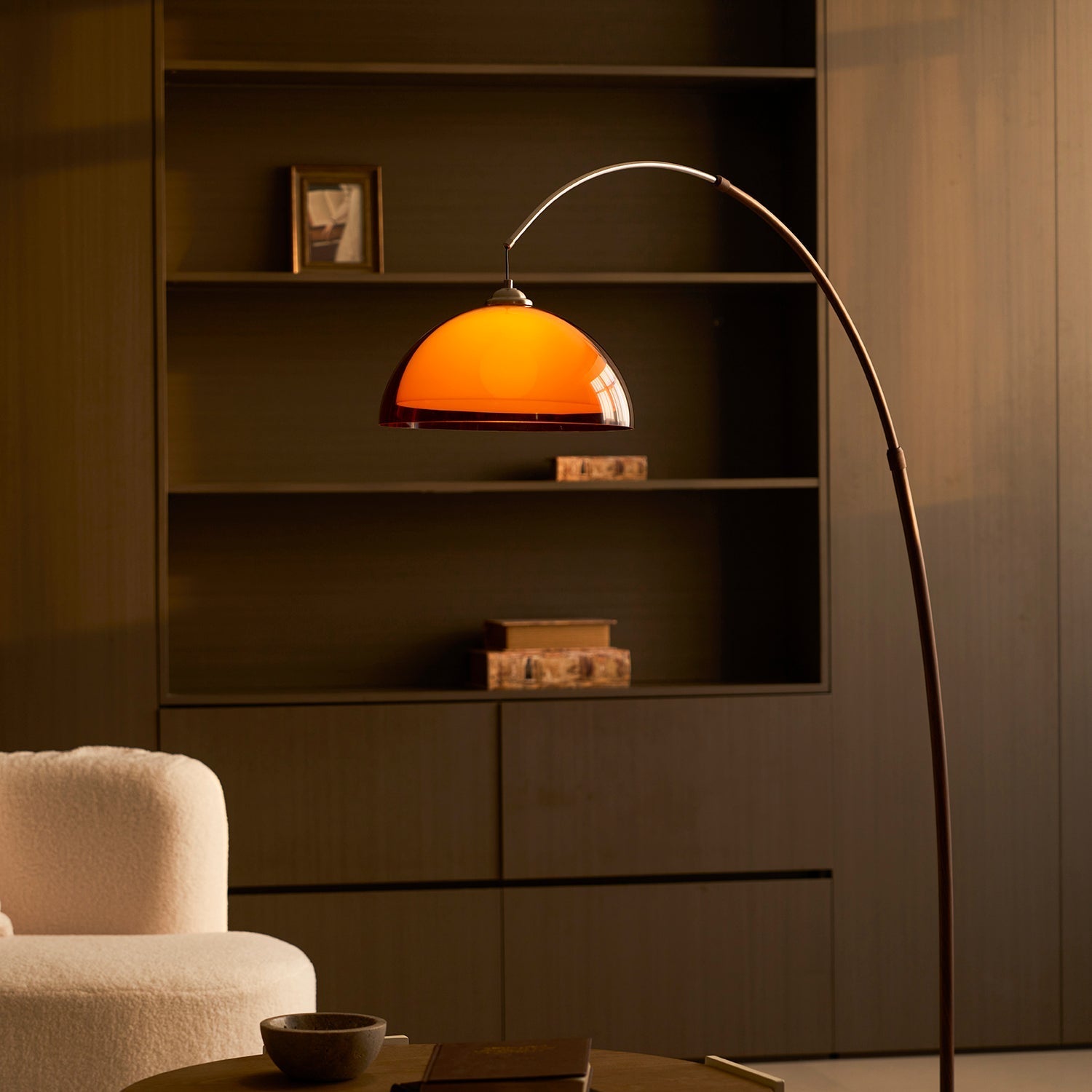 Sculptural Arc Floor Lamp