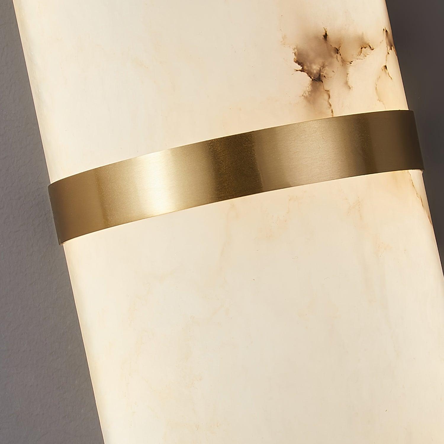 Alabaster Capsule Sconce