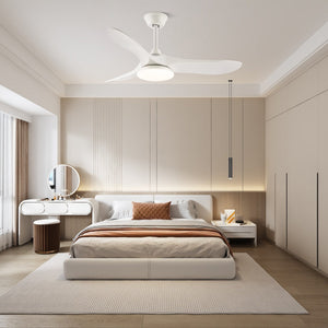 Curved Wood Fan Light