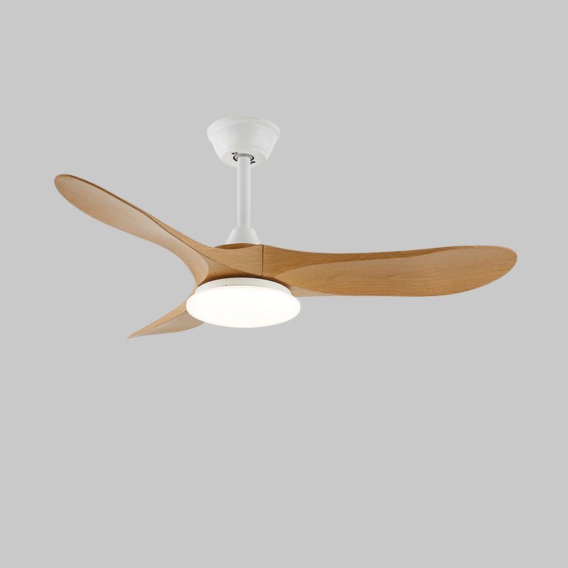 Curved Wood Fan Light