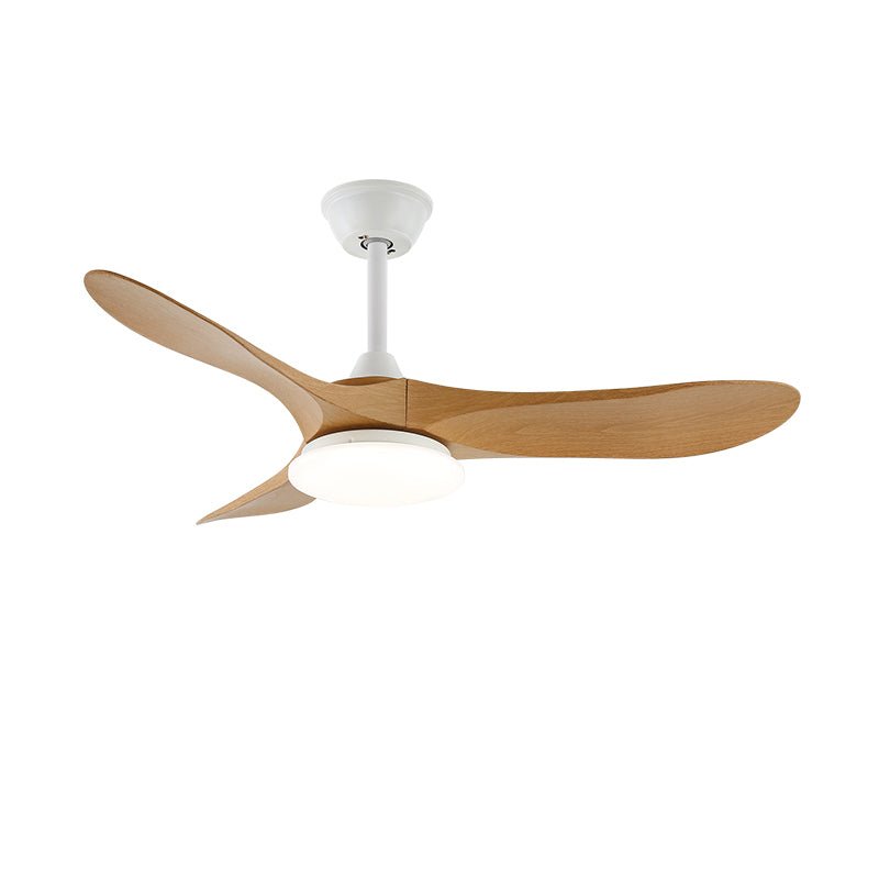 Curved Wood Fan Light
