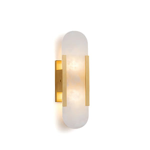 Alabaster Column Sconce