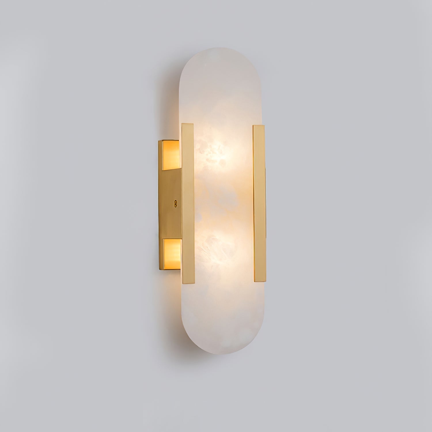Alabaster Column Sconce