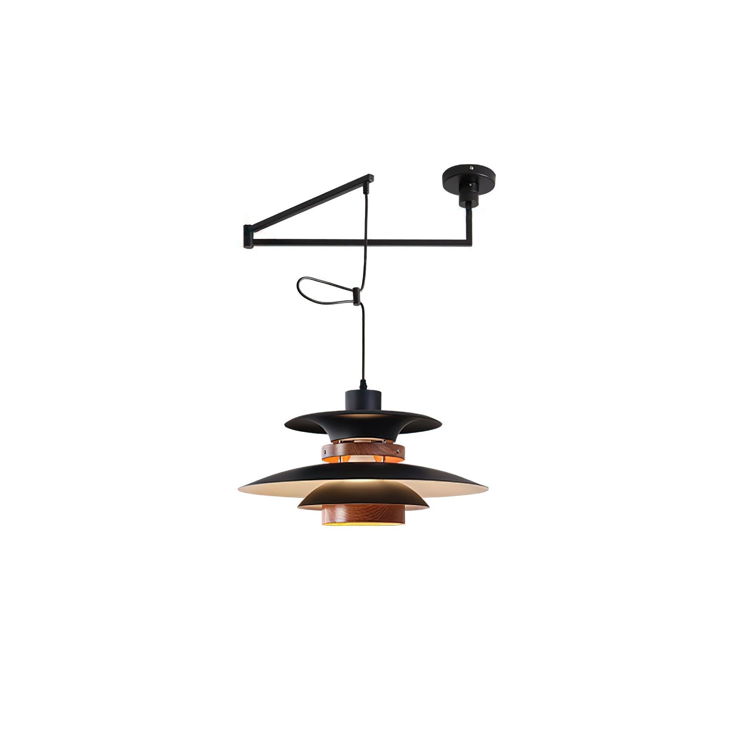Swing Arm Layered Pendant