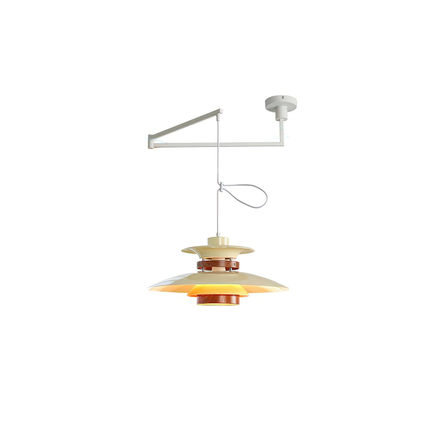 Swing Arm Layered Pendant