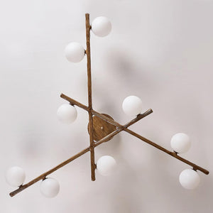 Branching Orb Chandelier