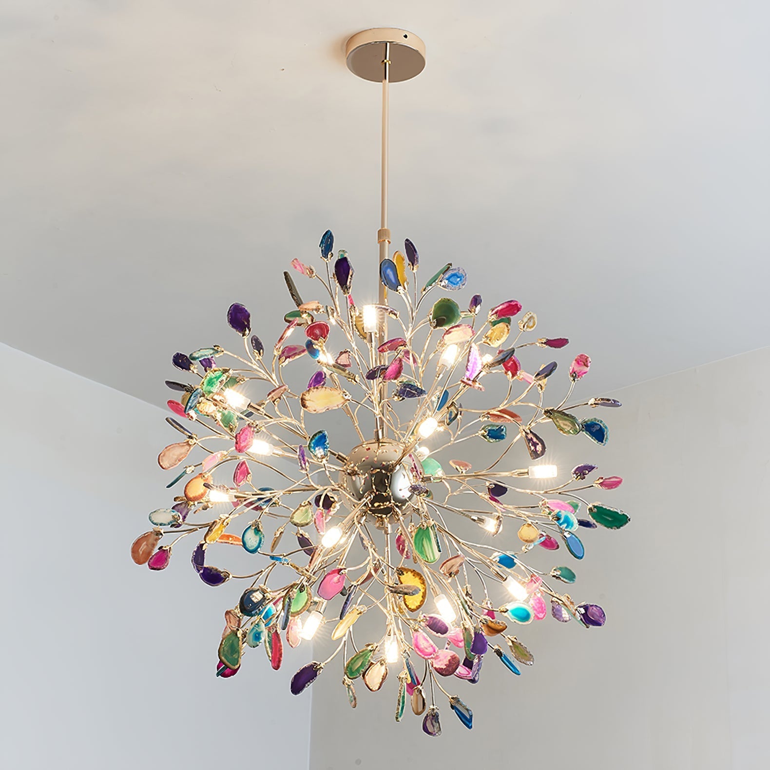 Agate Bloom Chandelier