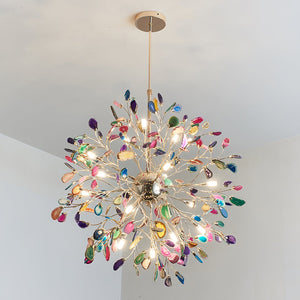 Agate Bloom Chandelier