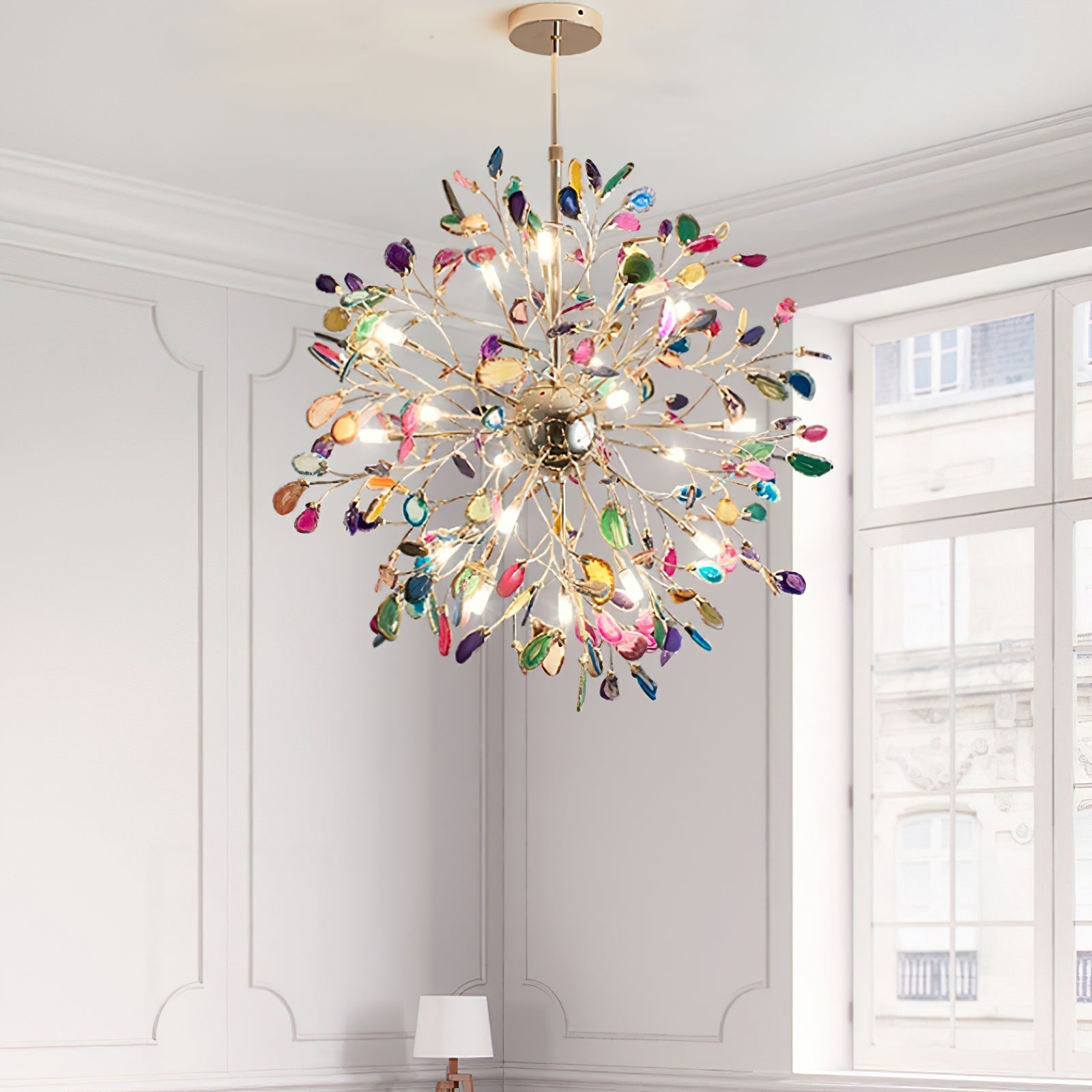 Agate Bloom Chandelier