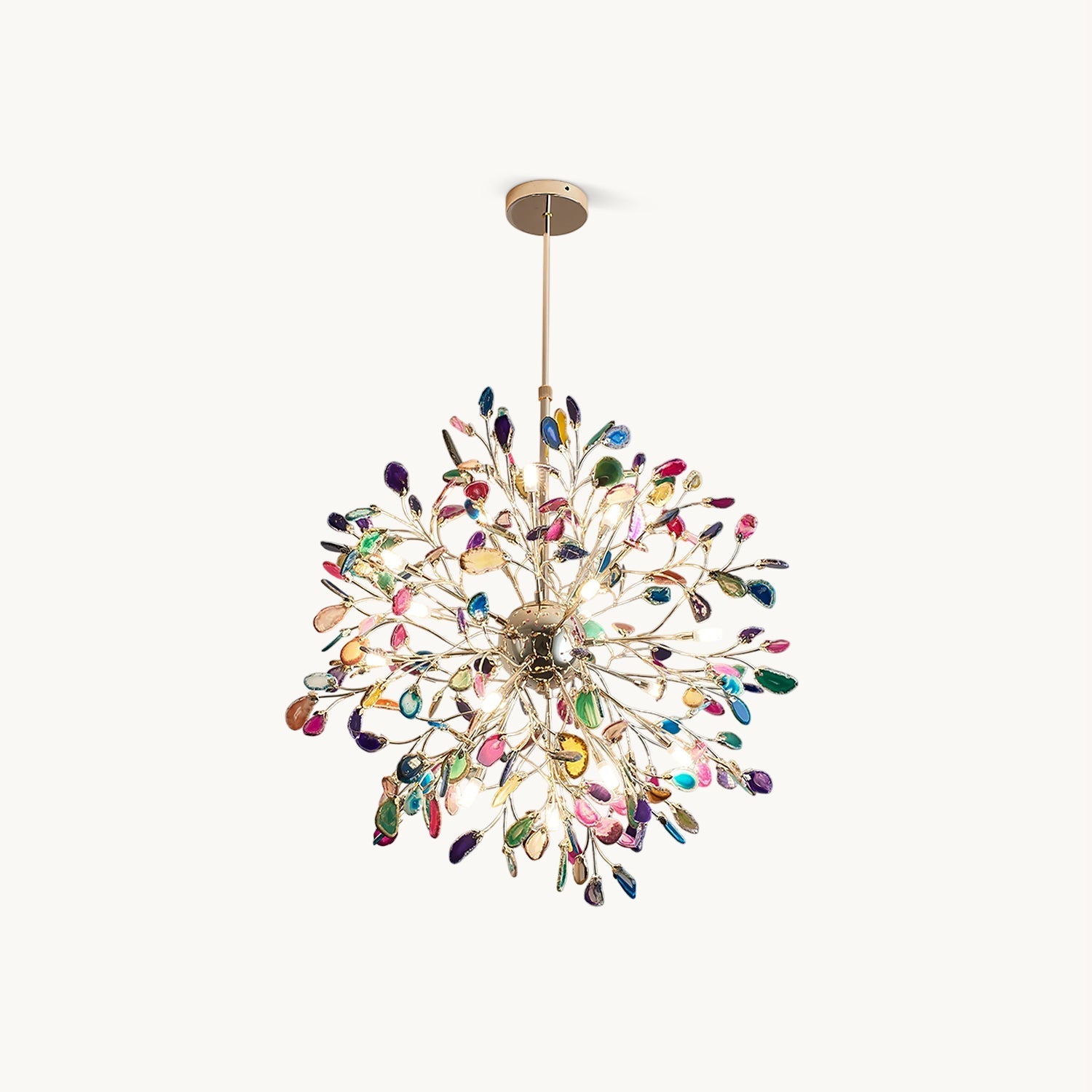 Agate Bloom Chandelier